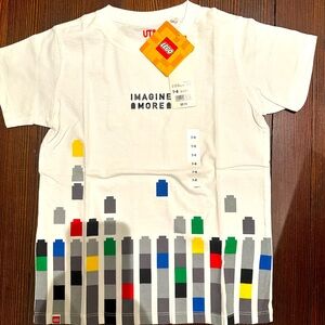 NWT, Uniqlo Kids LEGO Tee, 7-8
